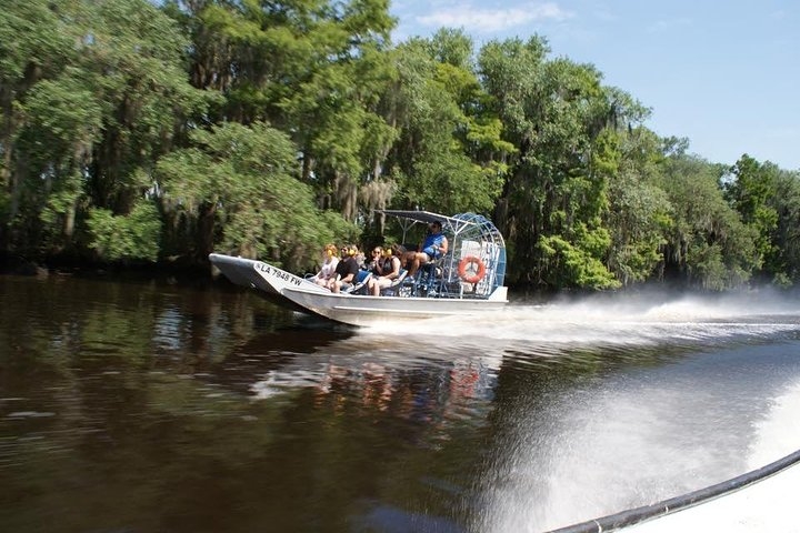 Large Airboat Swamp Tour with Transportation from New Orleans 