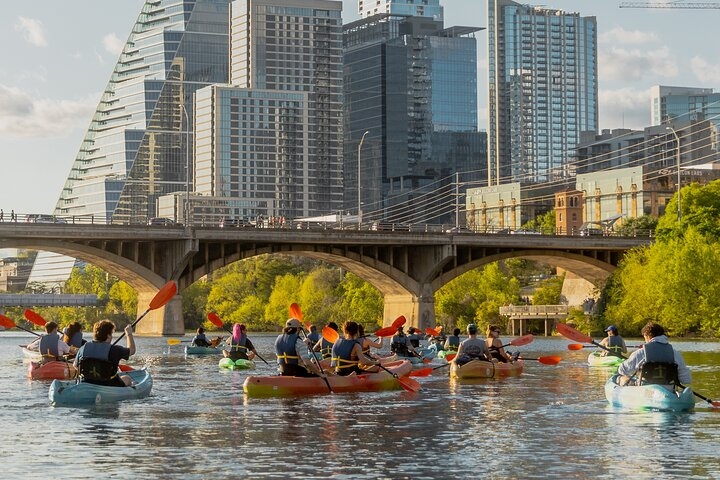 Guided Sunset Bat Kayak Tour in Austin