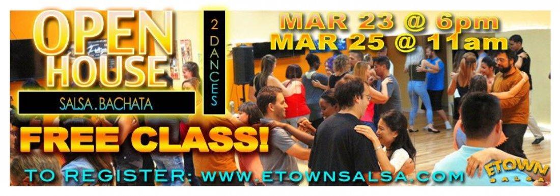 FREE Open House (Salsa &amp; Bachata)