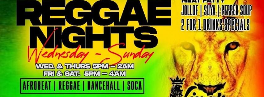 Dancehall Reggae Nights