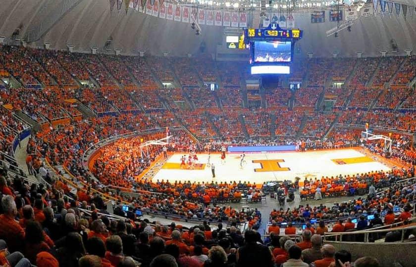 Nebraska Cornhuskers at Illinois Fighting Illini Basketball