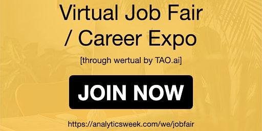 AnalyticsWeek Virtual Job Fair / Career Networking Event #Portland