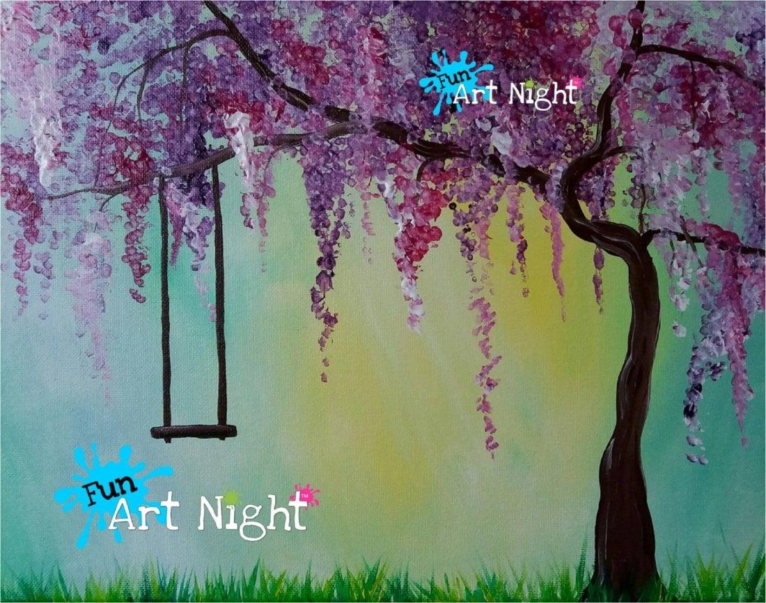 Fun Art Night: Spring Swing in Tulsa