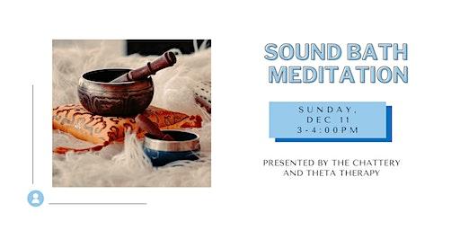 Sound Bath Meditation - IN-PERSON CLASS