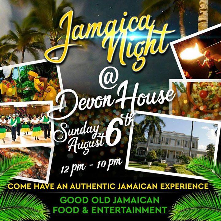 The Launch of Jamaica Night at Devon House