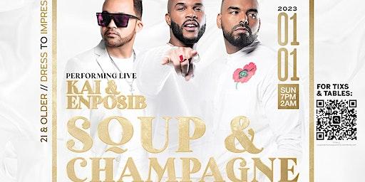 Soup and Champagne • Sunday • Jan 1st 2023