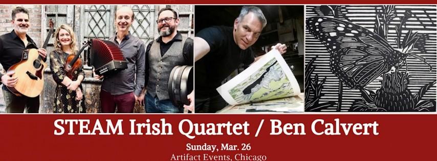 Rendezvous Arts - STEAM Irish Quartet / Ben Calvert