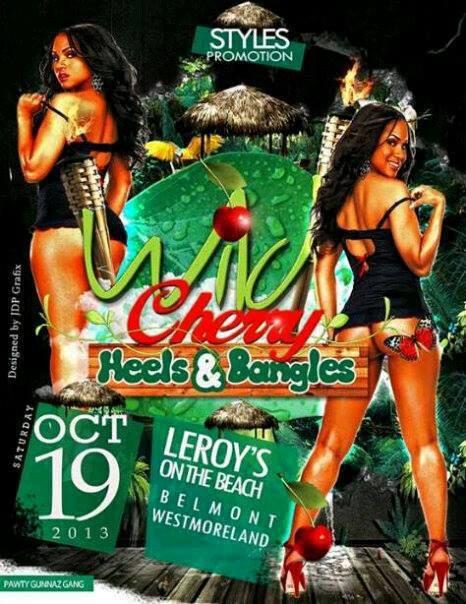 Wild Cherries Heels & Bangles