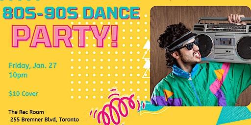 A Retro 80s 90s Dance Party at The Rec Room Downtown Toronto!