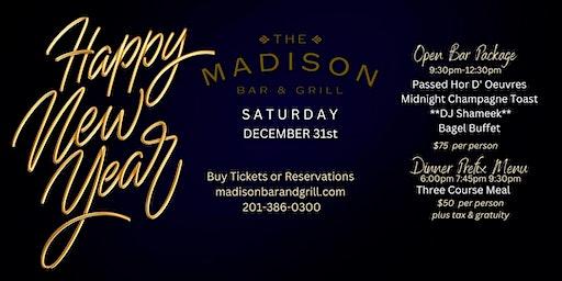 Madison Bar and Grill Hoboken NYE Party