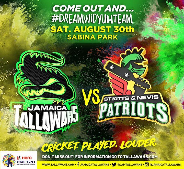 Jamaica Talllawahs Vs. St. Kitts & Nevis Patriots