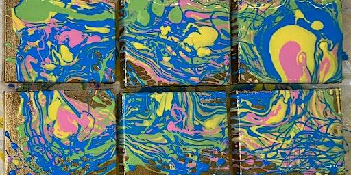 Zodiac Paint Pour Class | Grace Noel Art