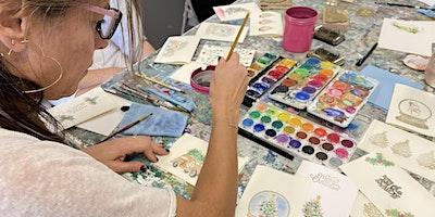 Christmas Card Workshop with Teresa Cook