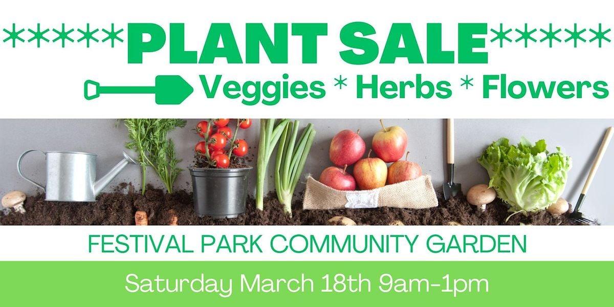 Festival Park Community Garden Plant Sale