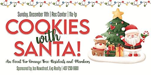 Cookies with Santa for Orange Tree Residents and Members