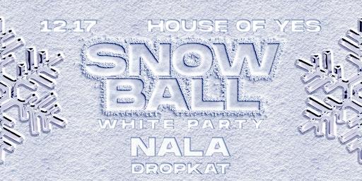 SNOW BALL: White Party with Nala, D﻿ropkat