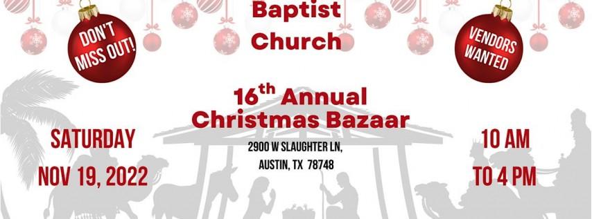 16th Annual Christmas Bazaar