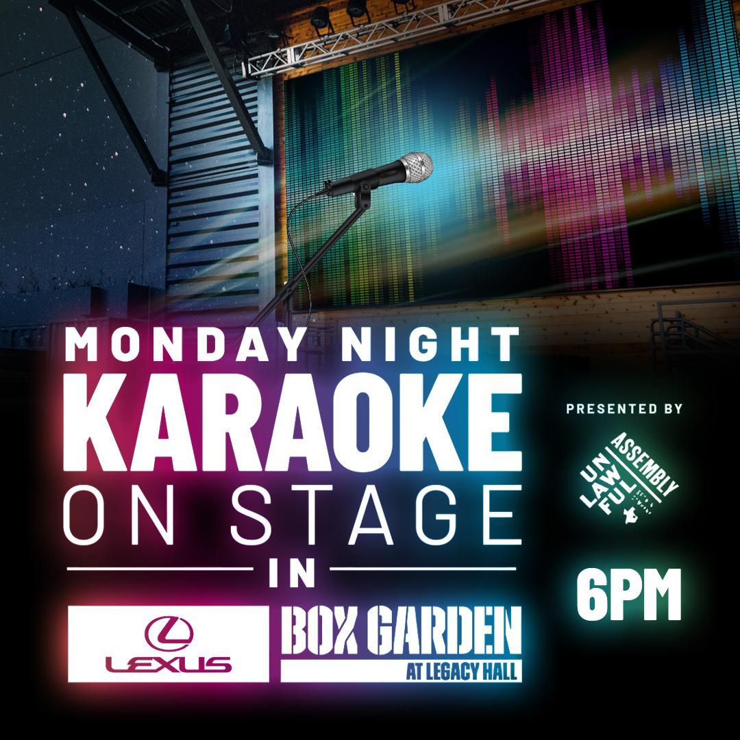 Monday Night Karaoke at Legacy Hall