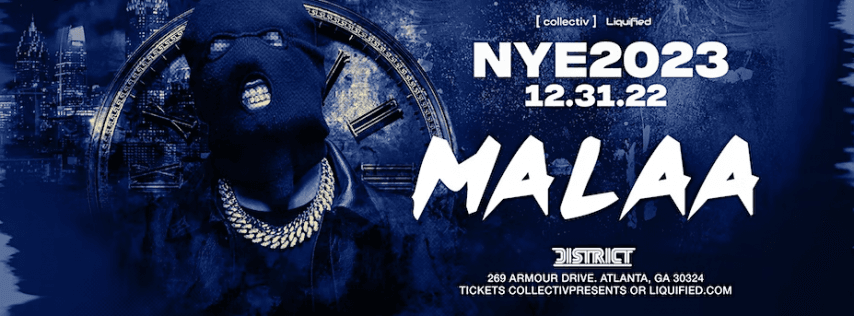 Malaa NYE at District Atlanta | December 31st