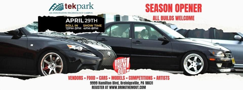 Tek Park Season Opener Car Show/Meet
