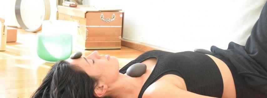 Yin Yoga with Hot Stones