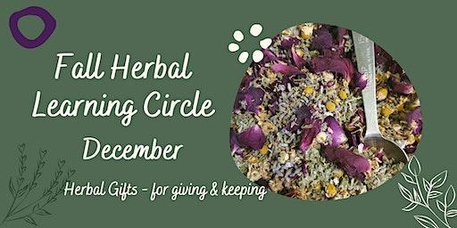 Fall Herbal Learning Circle - December