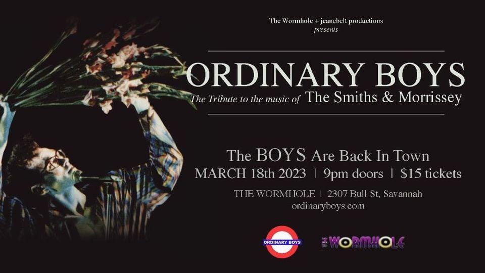 ORDINARY BOYS: Tribute to The Smiths &amp; Morrissey