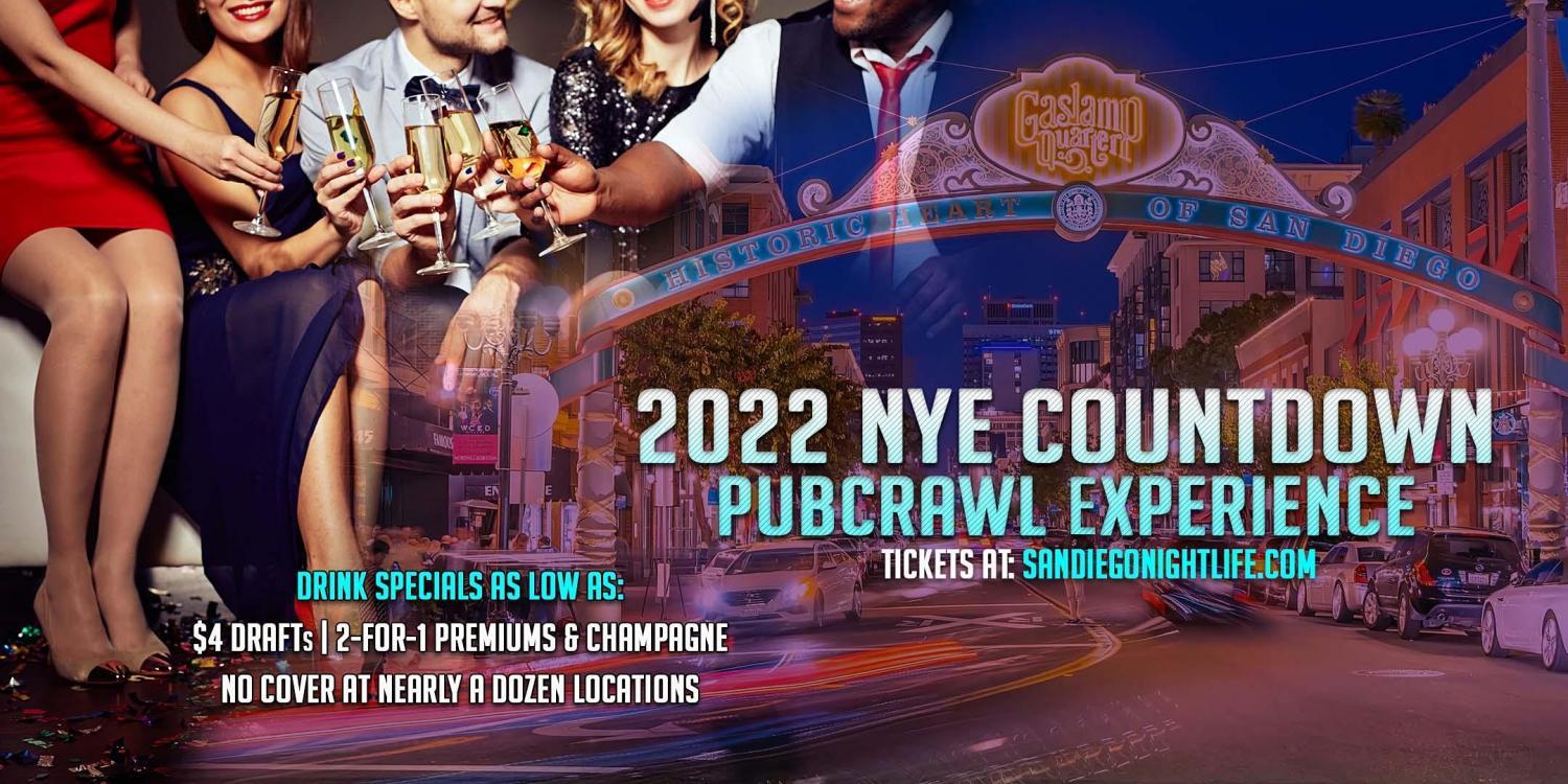 San Diego Pub Crawl New Year's Eve Party