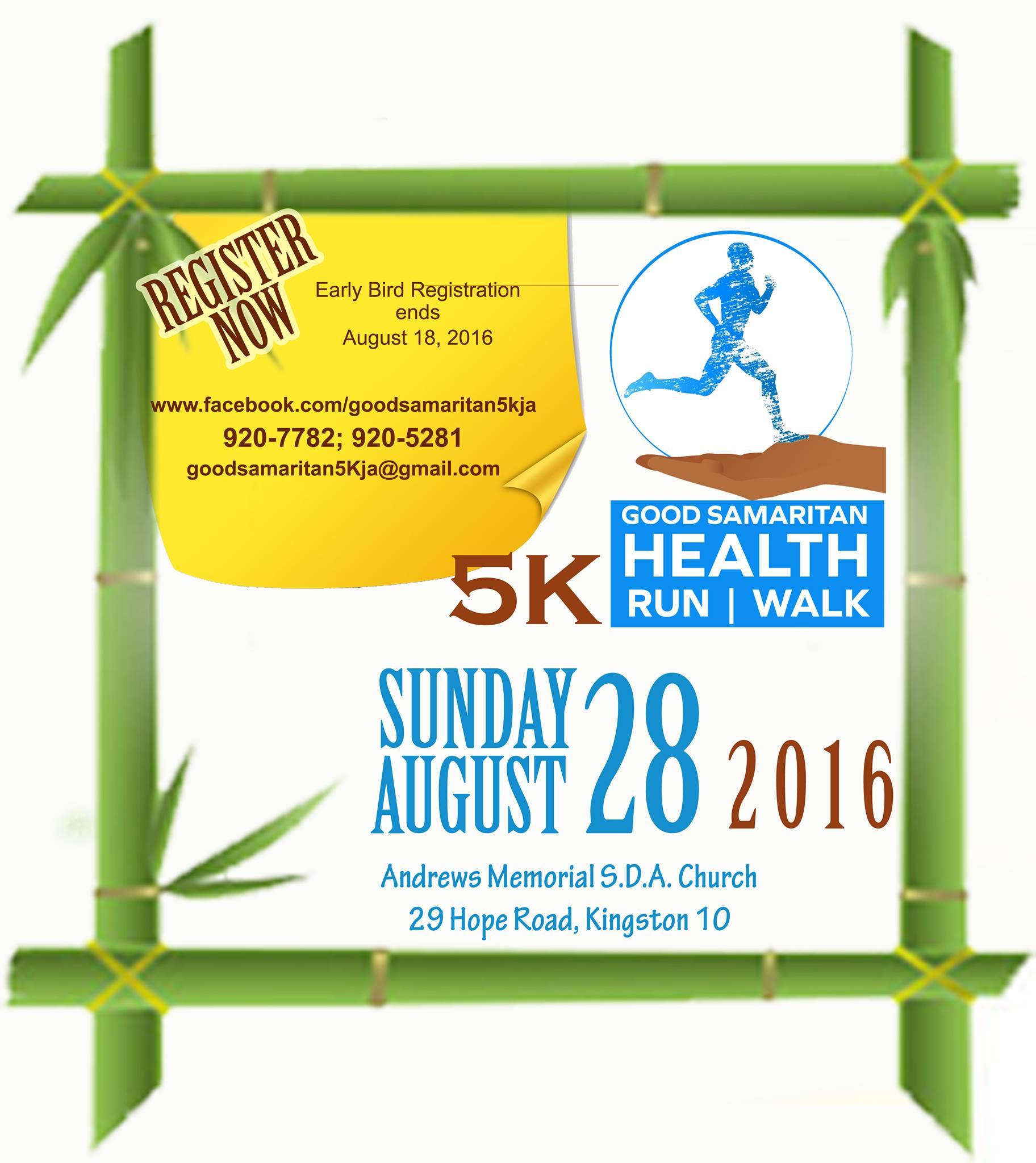 5th Annual Good Samaritan 5K Health Run/Walk