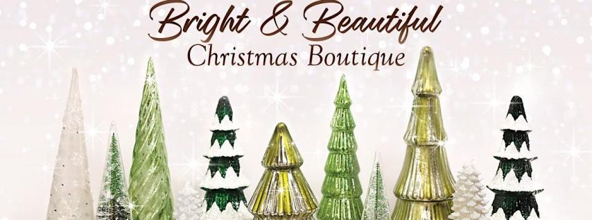 In-store event: bright & beautiful • a christmas boutique