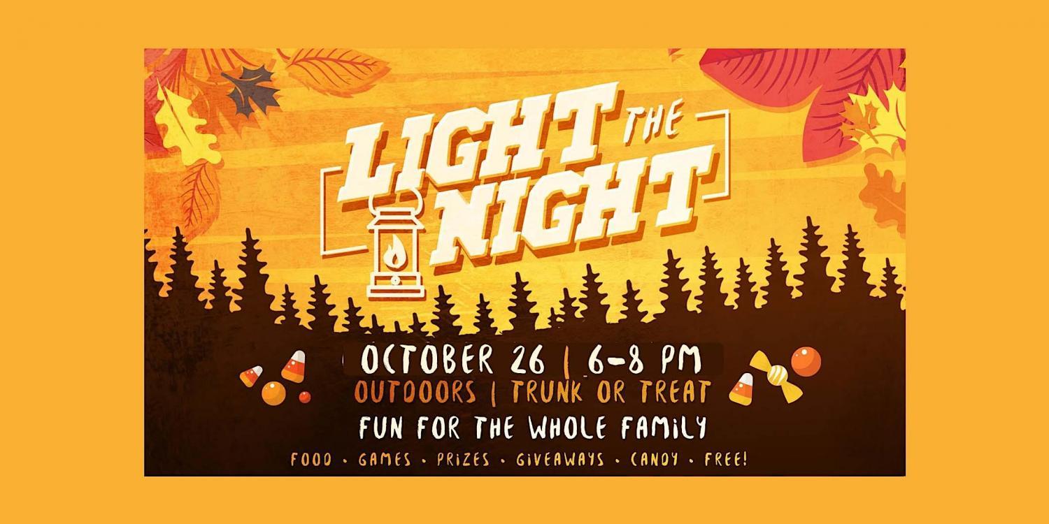 Light the Night
Wed Oct 26, 7:00 PM - Wed Oct 26, 7:00 PM
in 7 days