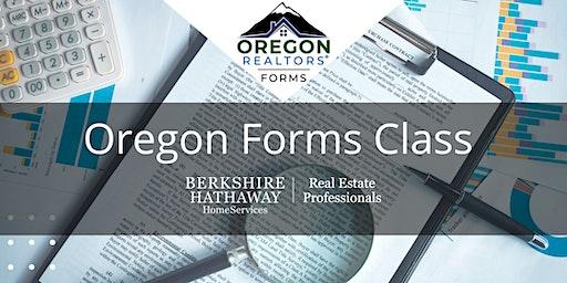 Oregon REALTORS® Forms Briefing