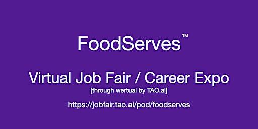 #FoodServes Virtual Job Fair / Career Expo Event #CapeCarol