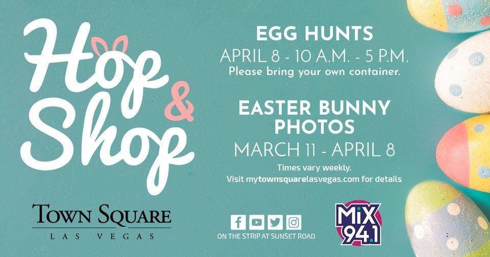 Hop &amp; Shop + Egg Hunts