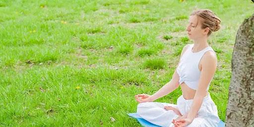 Outdoor breathing Yoga