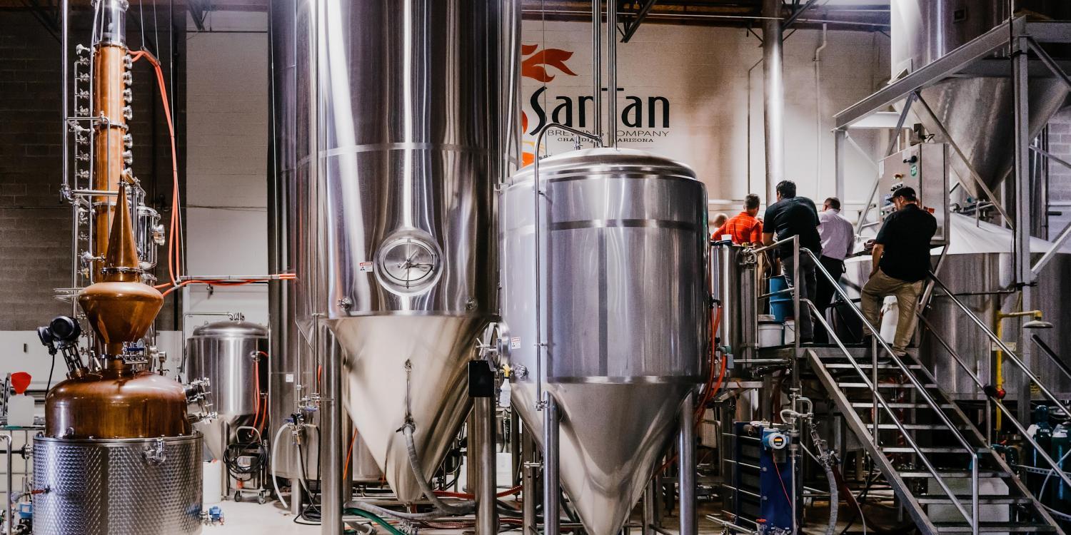 SanTan Brewery + Distillery Tour