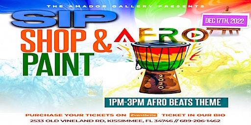 Sip & Paint AfroBeats Edition