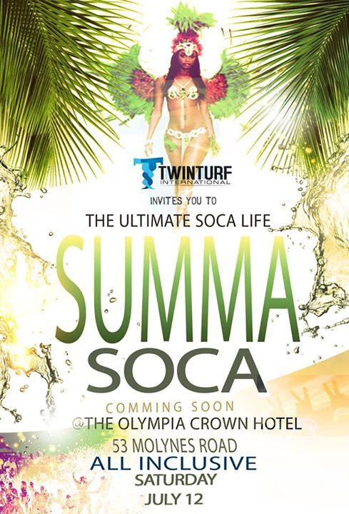 SUMMA SOCA "THE ULTIMATE SOCA LIFE"