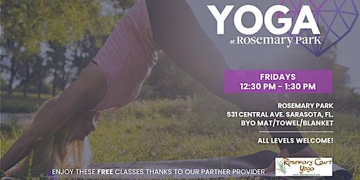 Outdoor Yoga at Rosemary Park