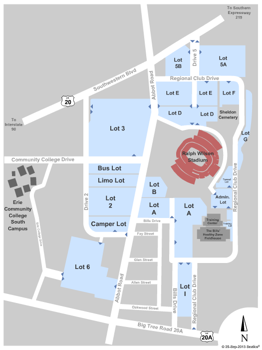 PARKING: AFC Championship Game: Buffalo Bills vs. Jacksonville Jaguars (If Necessary)