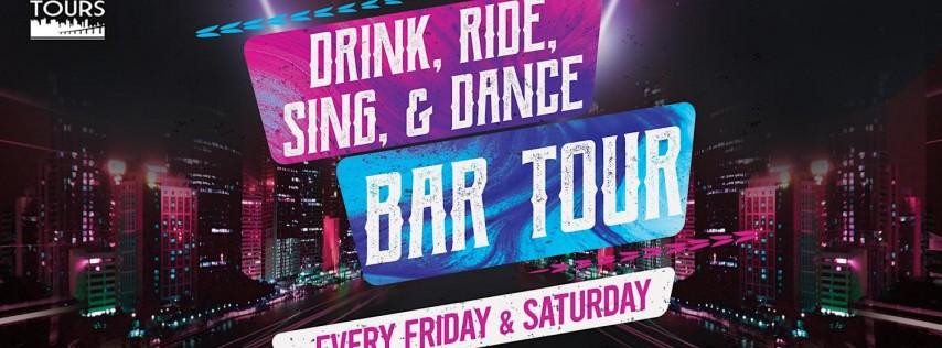 San diego 'Drink, ride, sing, & dance!' bar tour (4 bars included)