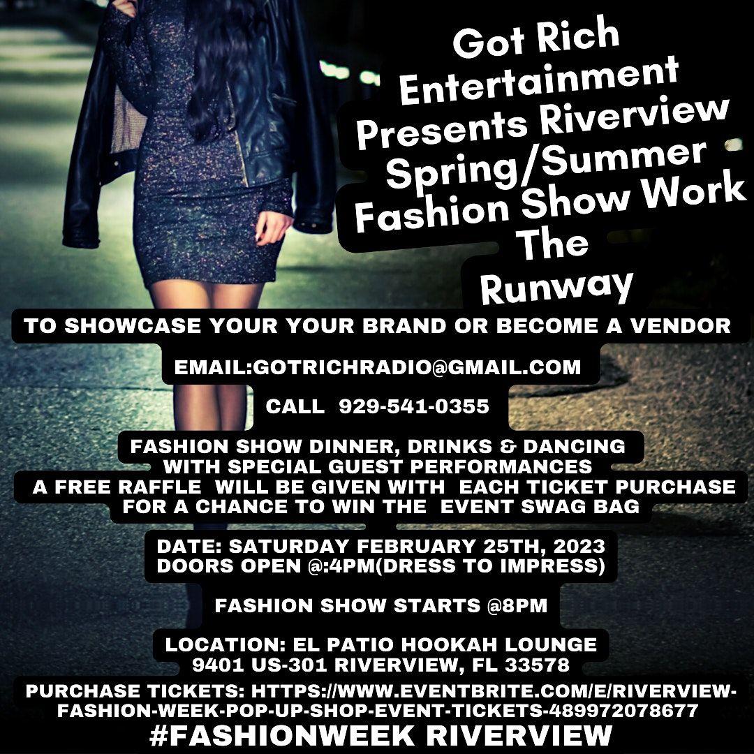 RIVERVIEW FASHION WEEK POP UP SHOP EVENT