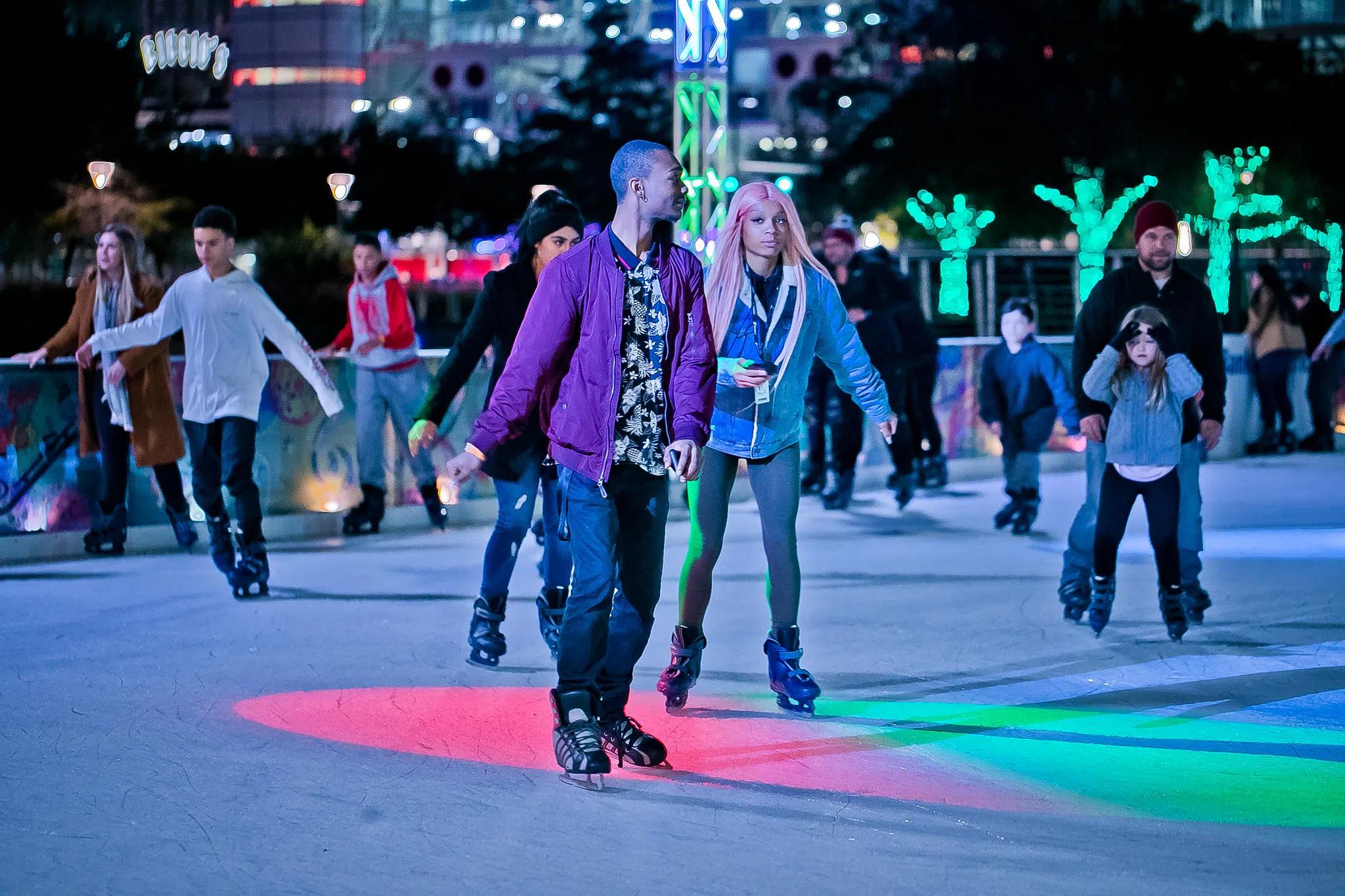 Music Trends Through the Decades Skate- At Discovery Green