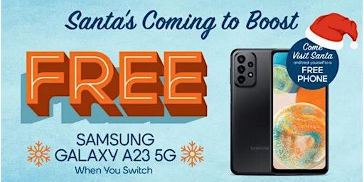 Santa Is Coming to a Boost Mobile near you!