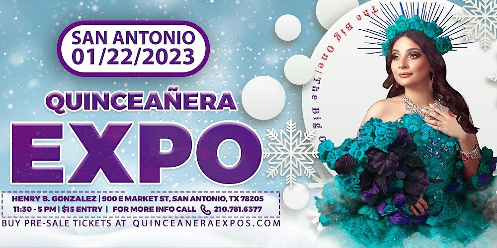 Quinceanera Expo San Antonio January 22nd 2023 At  Henry B. Gonzalez Conv.