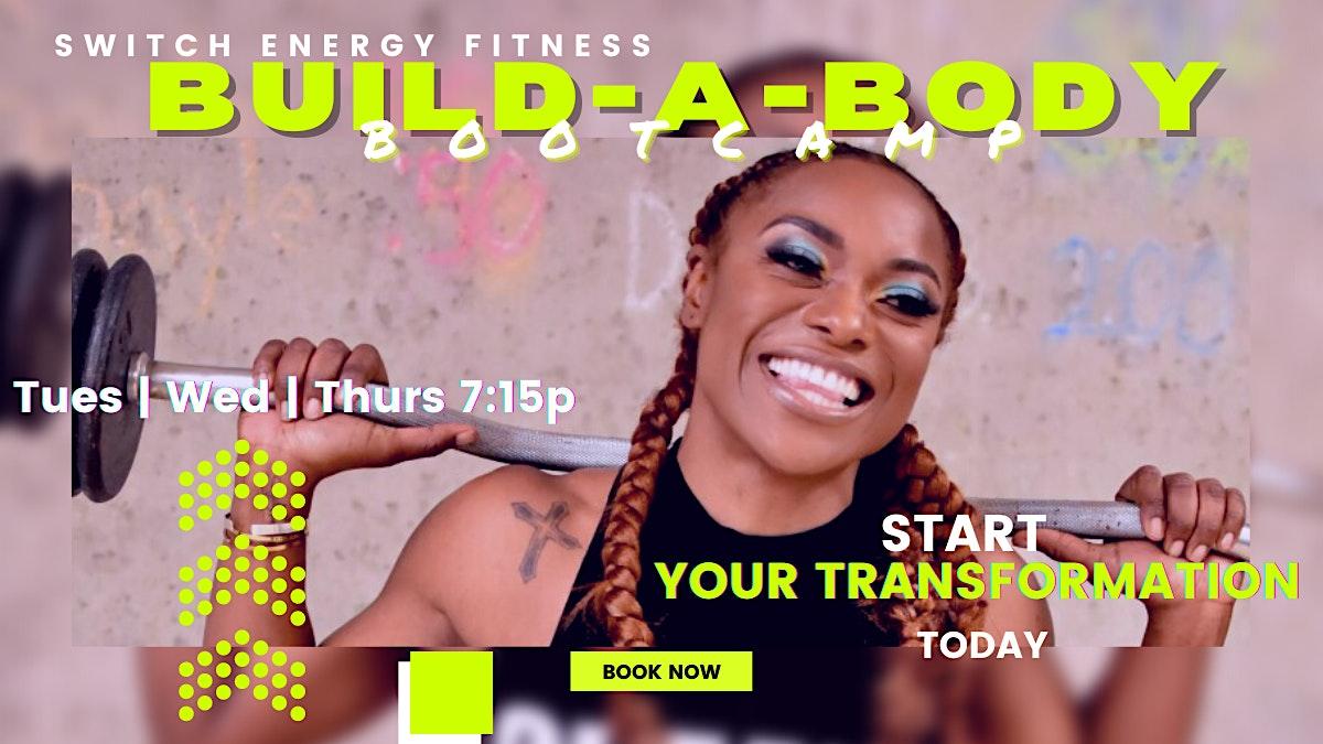 BUILD-A-BODY BOOTCAMP WAIST SNATCHER ( Core Focused workout)
Tue Jan 3, 7:15 PM - Tue Jan 3, 8:00 PM
in 77 days