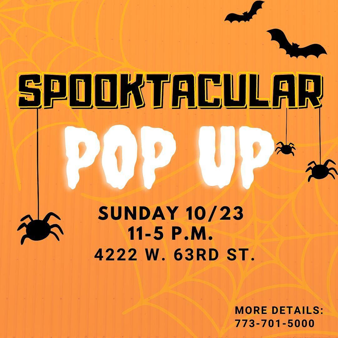 SPOOKTACULAR POP-UP
Sun Oct 23, 11:00 AM - Sun Oct 23, 5:00 PM
in 3 days