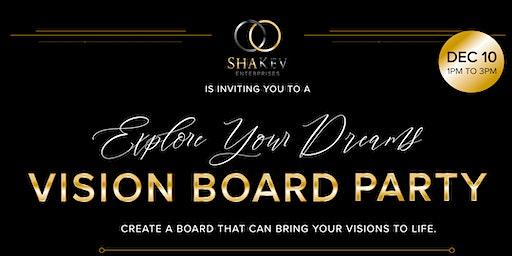 Vision Board Party To Explore Your Dreams