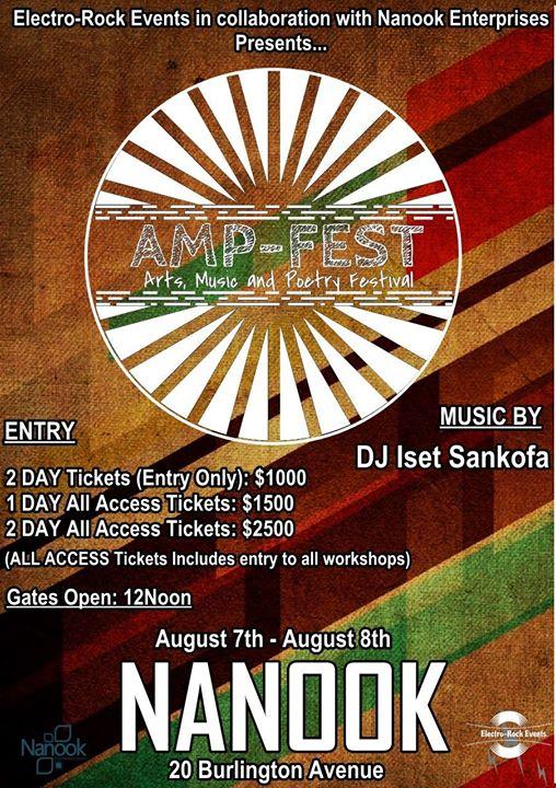 AMP-FEST (Arts, Music and Poetry Festival)