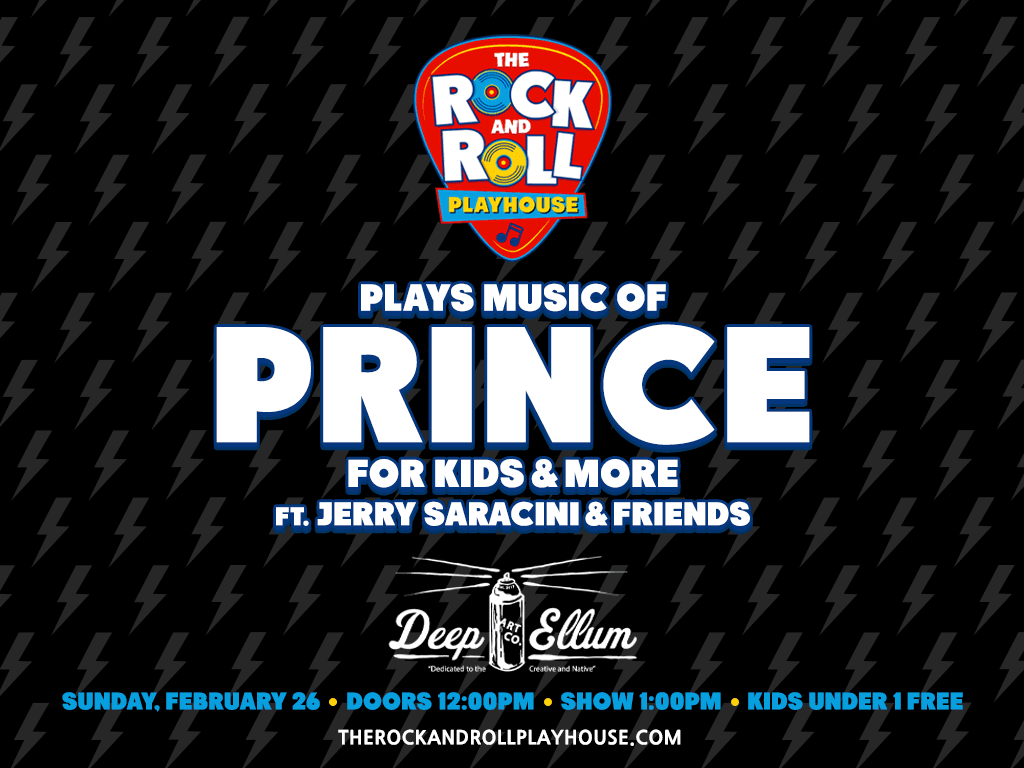 The Rock and Roll Playhouse plays the Music of Prince for Kids + More